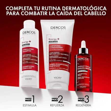 Vichy Dercos Aminexil Booster Anticaída 90 ml - Efecto Rápido