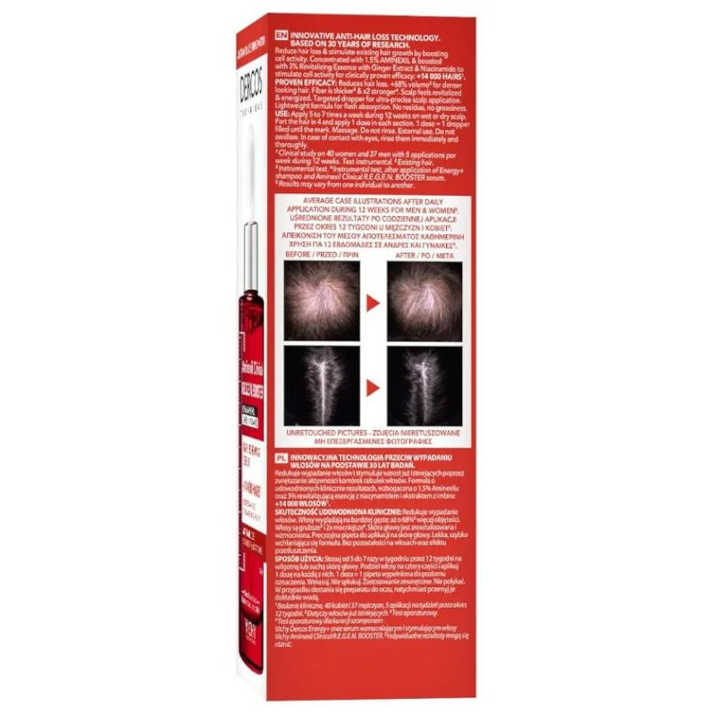 Vichy Dercos Aminexil Booster Anticaída 90 ml - Efecto Rápido