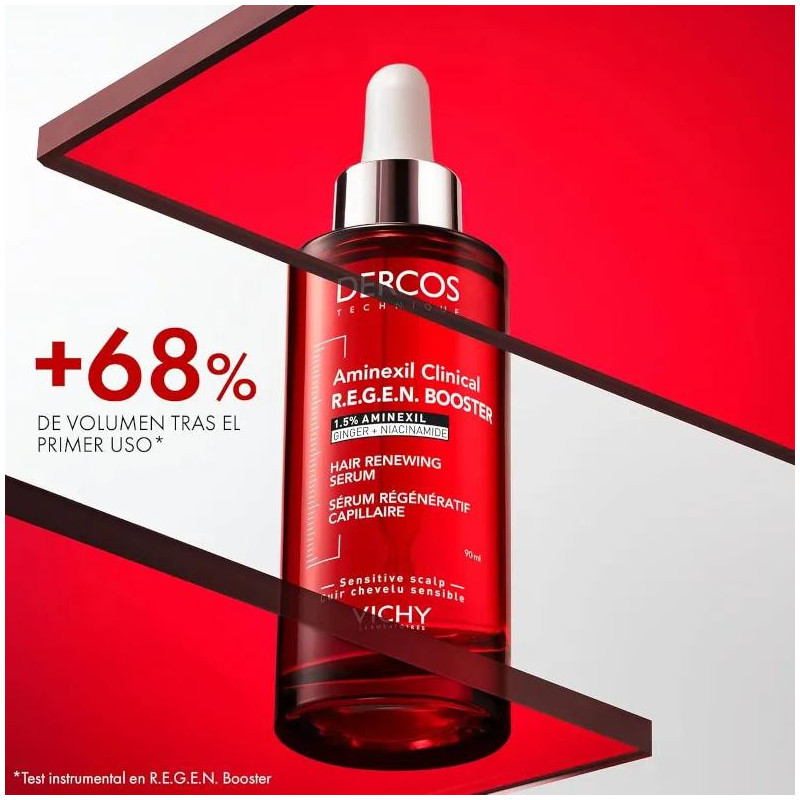 Vichy Dercos Aminexil Booster Anticaída 90 ml - Efecto Rápido