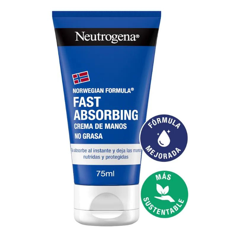 Neutrogena Crema de Manos Absorción Rápida 2x75 ml