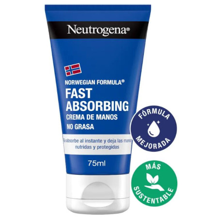 Neutrogena Crema de Manos Absorción Rápida 2x75 ml