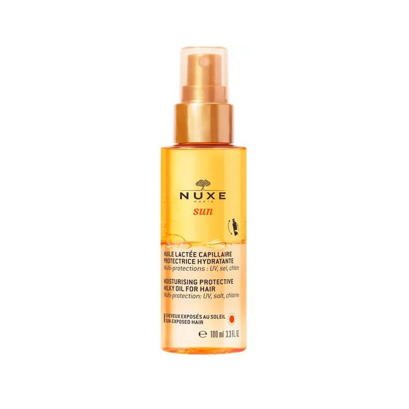 Nuxe Sun Leche Hidratante Cabello 100ml - Protección Solar